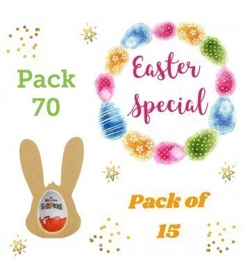 Special Offer 18mm Freestanding MINI Easter Rabbit Head KINDER EGG Holders - Pack of 15